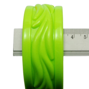 BRANSOLETKI PLASTIKOWE KOLOROWE SZEROKIE 6 SZTUK                                                                   (6817 SAM) - 5