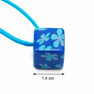 GUMKI DO WŁOSÓW DZIECIĘCE Z KOSTKAMI 2 SZTUKI (GUKOS-5 SAH) - 2