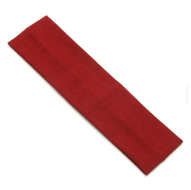 OPASKA NA GŁOWĘ ELASTYCZNA BORDO WĄSKA szer.5 cm                                (0171-18 SA)