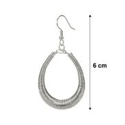 KOLCZYKI WISZĄCE METALOWE                                                                     (0611-625 SA) - 3