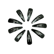 PYKI / SPINKI DO WŁOSÓW DZIECIĘCE MAŁE CZARNE 40 SZTUK (0093-1 SA) - 2