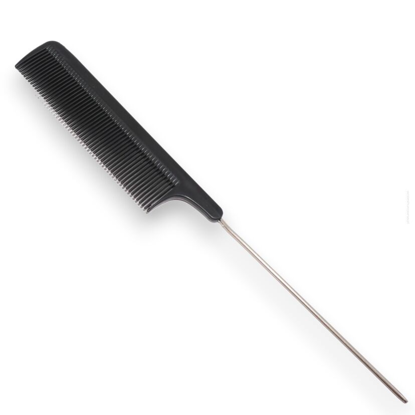 GRZEBIEŃ KARBONOWY ZE SZPIKULCEM METALOWYM                                      (HD-2122)