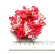 GUMKI DO WŁOSÓW FROTKI OZDOBNE DUŻE MIX KOLOR (12 SZTUK) 0245-04 - 3