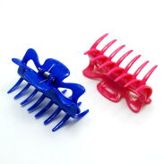 SZCZĘKI / KLAMRY DO WŁOSÓW KOLOROWE 6 SZTUK                                                                                  (O340-7 SAM) - 3