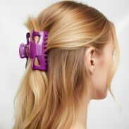 SZCZĘKI / KLAMRY DO WŁOSÓW KOLOROWE 6 SZTUK                                                                                  (O340-7 SAM) - 2