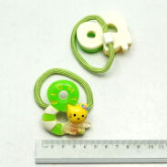 GUMKI DO WŁOSÓW DZIECIĘCE KOTEK 4 SZTUKI (0644 SA) - 2