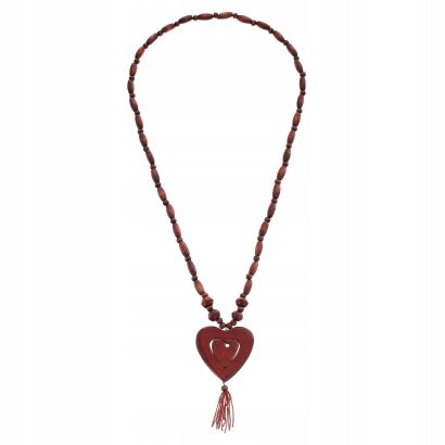 WISIOR DREWNIANY BRĄZOWY Z ZAWIESZKĄ                                                                       0605-1003