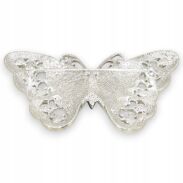 BROSZKA OZDOBNA METALOWA W KSZTAŁCIE MOTYLA                                      (8198 SA) - 2