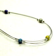 OPASKA STRUNOWA Z KORALIKAMI NA GUMCE (3 SZTUKI)                                                                          0004-518 - 2