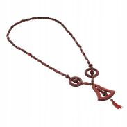 WISIOREK DREWNIANY BRĄZOWY Z ZAWIESZKĄ/DZWONEK  605-1000 - 2