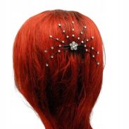 GRZEBIEŃ DO UPINANIA WŁOSÓW Z CYRKONIAMI                                                                        (GROZ SAH) - 3