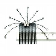 GRZEBIEŃ DO UPINANIA WŁOSÓW Z CYRKONIAMI                                                                        (GROZ SAH) - 4