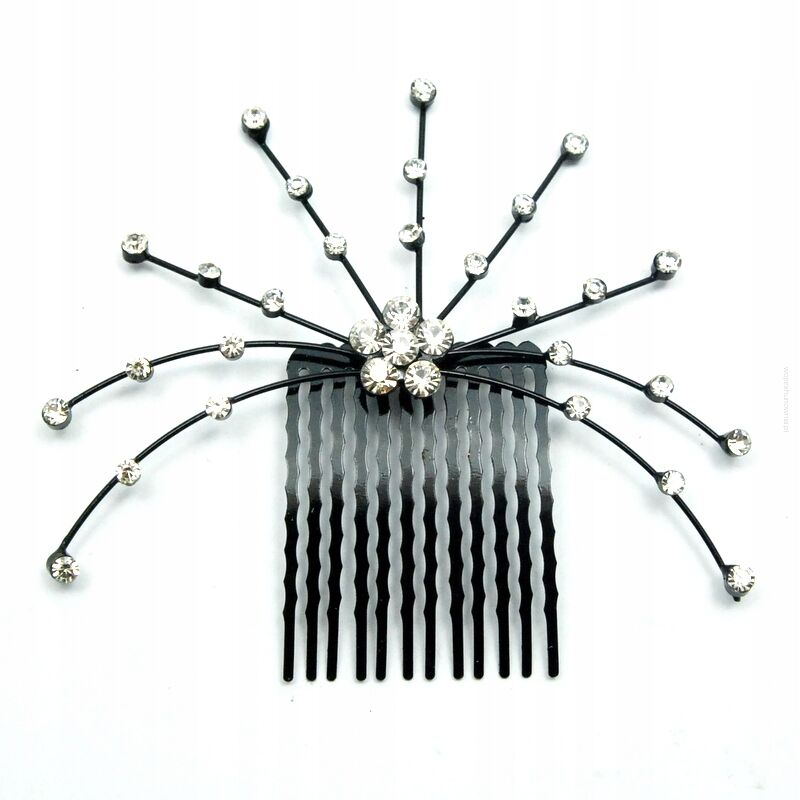 GRZEBIEŃ DO UPINANIA WŁOSÓW Z CYRKONIAMI                                                                        (GROZ SAH)