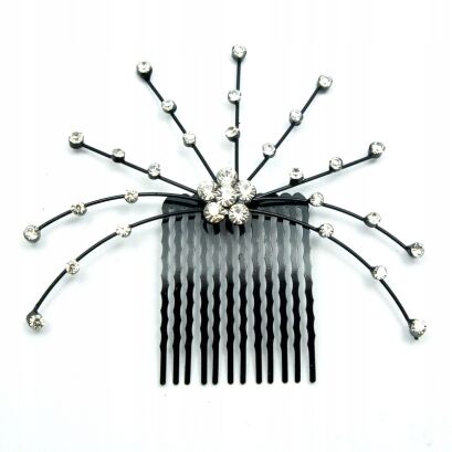 GRZEBIEŃ DO UPINANIA WŁOSÓW Z CYRKONIAMI                                                                        (GROZ SAH)