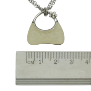 NASZYJNK DAMSKI / ŁAŃCUSZEK Z JASNĄ  ZAWIESZKĄ                                                     0611-592 A/S - 3