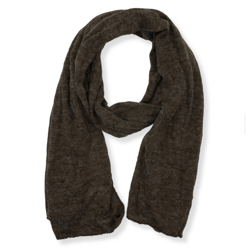 SZAL DAMSKI BRĄZOWY                                                                                                         SZAL-6