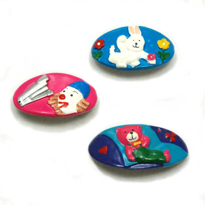 KLAMRY / SPINKI DO WŁOSÓW DZIECIĘCE 3 SZTUKI (0209-77)