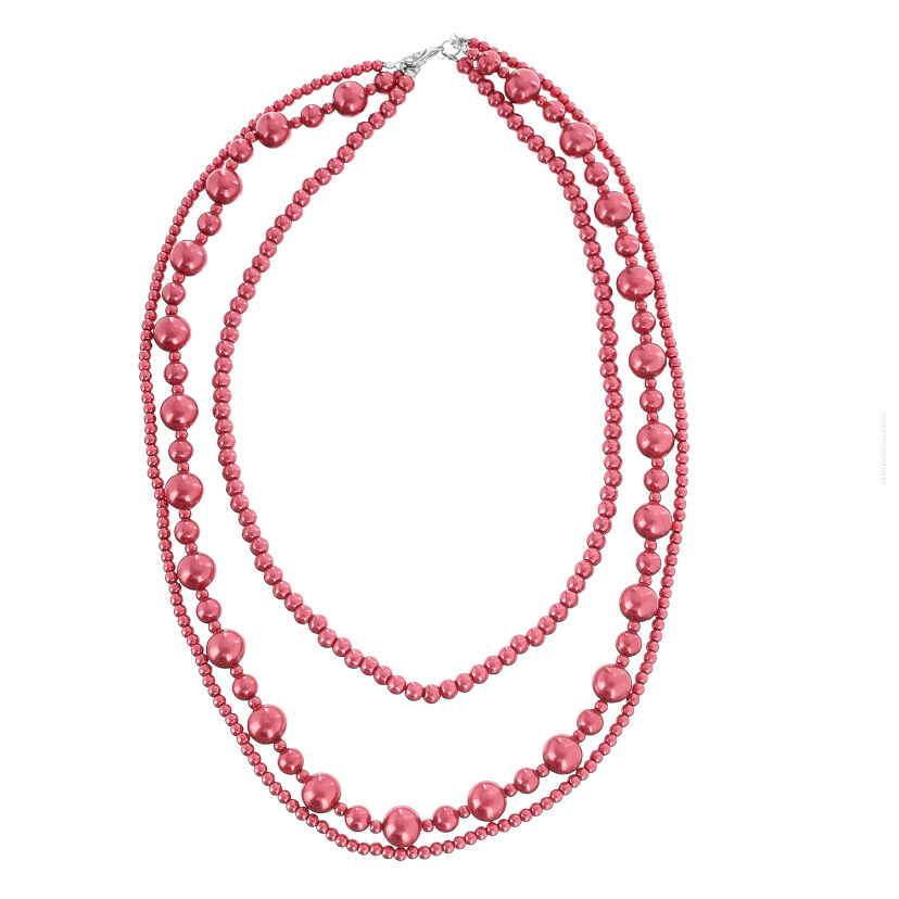 KORALE TRZYRZĘDOWE- NASZYJNIK BORDOWY                                   (0611-1011 SAHG)