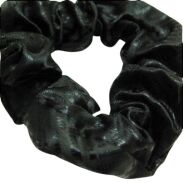 GUMKA DO WŁOSÓW TYPU SCRUNCHIE CZARNA                   (4186 SA) - 2