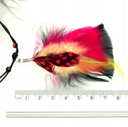 BRANSOLETKA OZDOBNA Z PIÓRKAMI    0608-20 - 3