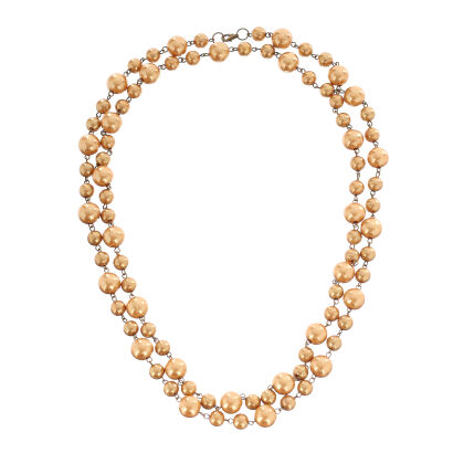 KORALE / NASZYJNIK NA ŁANCUSZKU                               0614-1014