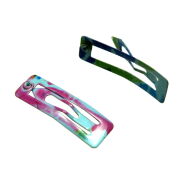 PYKI / SPINKI DO WŁOSÓW MINI KOLOROWE 6 SZTUK (3143-1 S) - 2