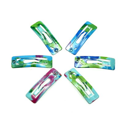 PYKI / SPINKI DO WŁOSÓW MINI KOLOROWE 6 SZTUK (3143-1 S)