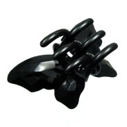 SZCZĘKI DO WŁOSÓW CZARNE MOTYLE (6 SZTUK)                                                 0365-525 - 2