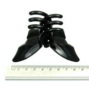 SZCZĘKI DO WŁOSÓW CZARNE MOTYLE (6 SZTUK)                                                 0365-525 - 3