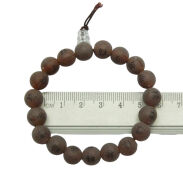 BRANSOLETKI NA GUMCE Z KORALIKAMI 12 SZTUK                                         (5280 SAM) - 5