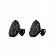 KLIPSY CZARNE OZDOBNE CANTO – WŁOSKI STYL I PONADCZASOWA KLASYKA  (7533-22 SA) - 2