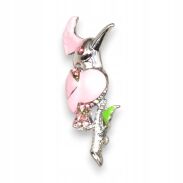 BROSZKA OZDOBNA Z MOTYWEM PTAKA                           (6106-9 SA) - 3