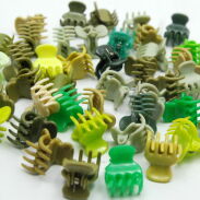 SZCZĘKI / KRABIKI MAŁE MIX ZIELONY 50 SZTUK                                                       (0146-12 SAH) - 2