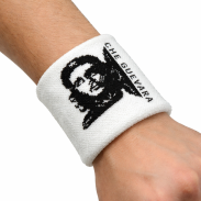 OPASKA Z FROTY NA NADGARSTEK BIAŁA Z POSTACIĄ CHE                                    (0004-98) - 2