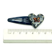 PYKI / SPINKI DO WŁOSÓW Z SERDUSZKAMI 6 SZTUK                             (2503-1 SAMH) - 3