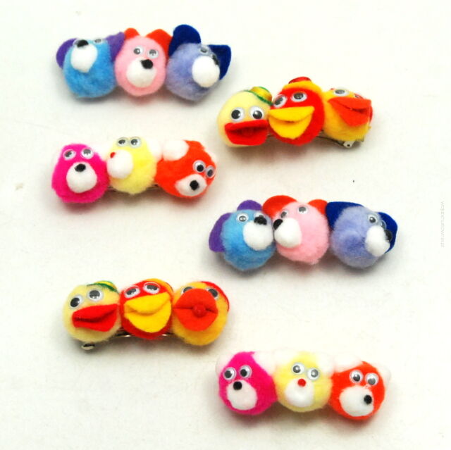 KLAMRY / AUTOMATY DO WŁOSÓW DZIECIĘCE (6 SZTUK)                                                           0181-504