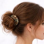 GUMKI DO WŁOSÓW OZDOBNE FROTKI 3 SZTUKI (0195-25 SAM) - 3