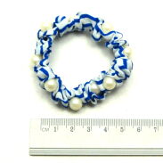 GUMKI DO WŁOSÓW Z PEREŁKAMI (10 SZTUK) MIX KOLOR 1410-020 E - 3