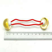 GUMKI DO WŁOSÓW DZIECIĘCE KANAREK 6 SZTUK (0859 SA) - 4