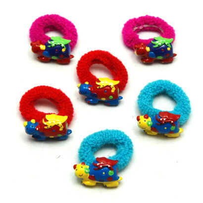 GUMKI DO WŁOSÓW DZIECIĘCE ŻÓŁW MIX KOLORÓW II 0317-198