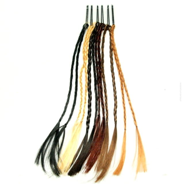 SYNTETYCZNE WŁOSY NA WSUWCE 12 SZTUK (0172/C)