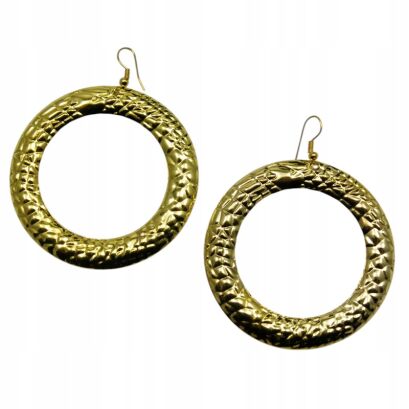 KOLCZYKI WISZĄCE METALOWE KÓŁKA                           (3939-6112 SA)