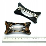 KLAMRY / AUTOMATY DO WŁOSÓW BRĄZOWE 2 SZTUKI                           (KLD-133 SAH) - 3