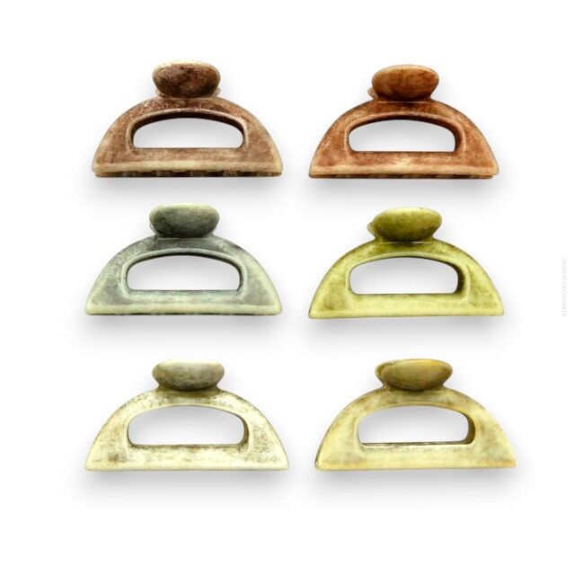 SZCZĘKI DO WŁOSÓW ŚREDNIE 12 SZTUK                                                                       (0123-3 SAM)