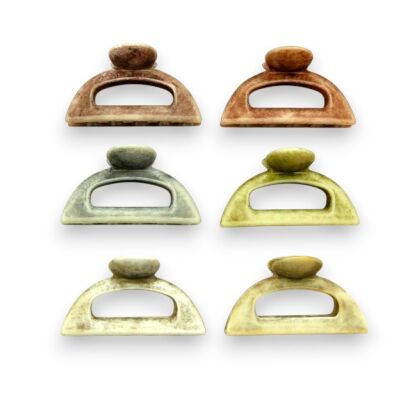 SZCZĘKI DO WŁOSÓW ŚREDNIE 12 SZTUK                                                                       (0123-3 SAM)