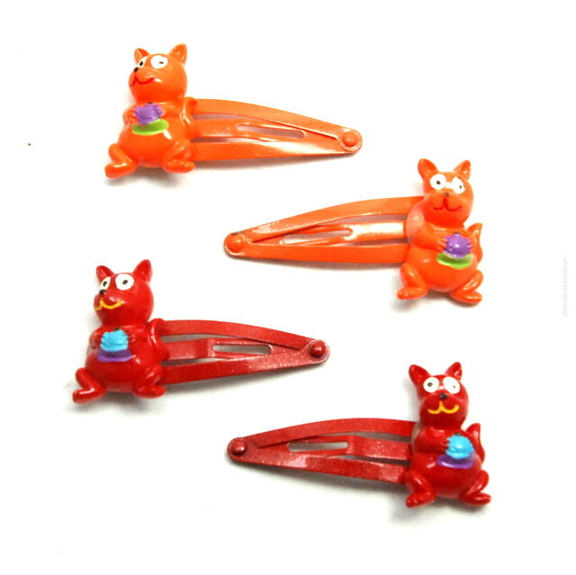 PYKI / SPINKI DO WŁOSÓW DZIECIĘCE 4 SZTUKI (0227-07)