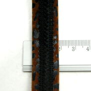 OPASKI DO WŁOSÓW KOKARDKI BRĄZOWE PANTERKA 3 SZTUKI (0882 SA) - 3