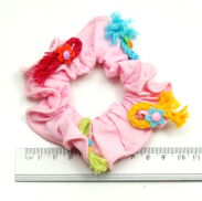 GUMKI DO WŁOSÓW OZDOBNE/SCRUNCHIE MIX KOLOR (6 SZTUK) 0176-49 - 3