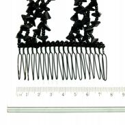 GRZEBIEŃ OZDOBNY NA GUMCE                                                            0028-6 - 5