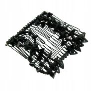 GRZEBIEŃ OZDOBNY NA GUMCE                                                            0028-6 - 3